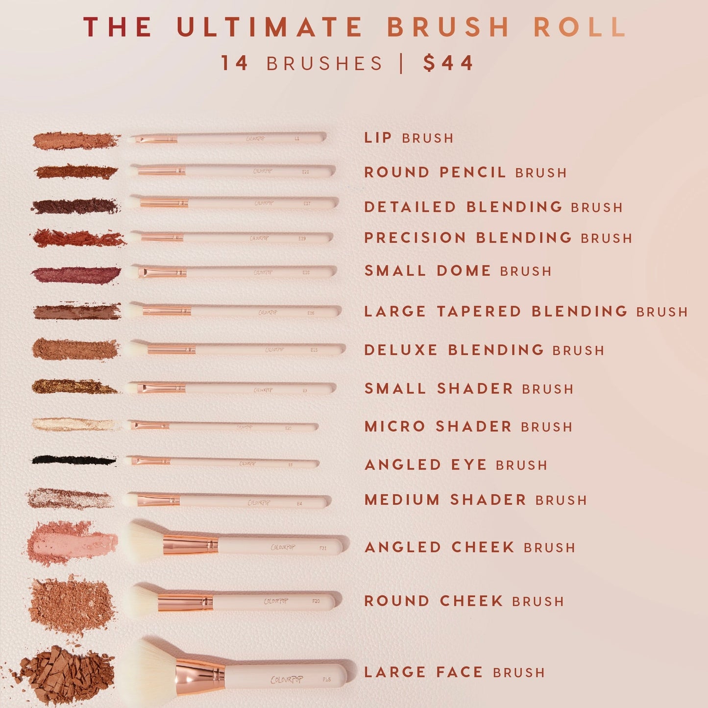 Makeup Brush Kit - Image 2