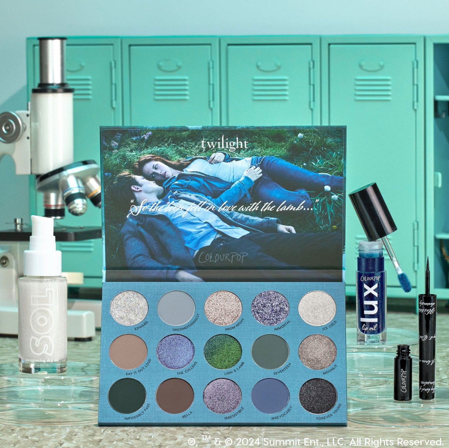 Shadow Palette, Body, Eyeliner & Lip Set