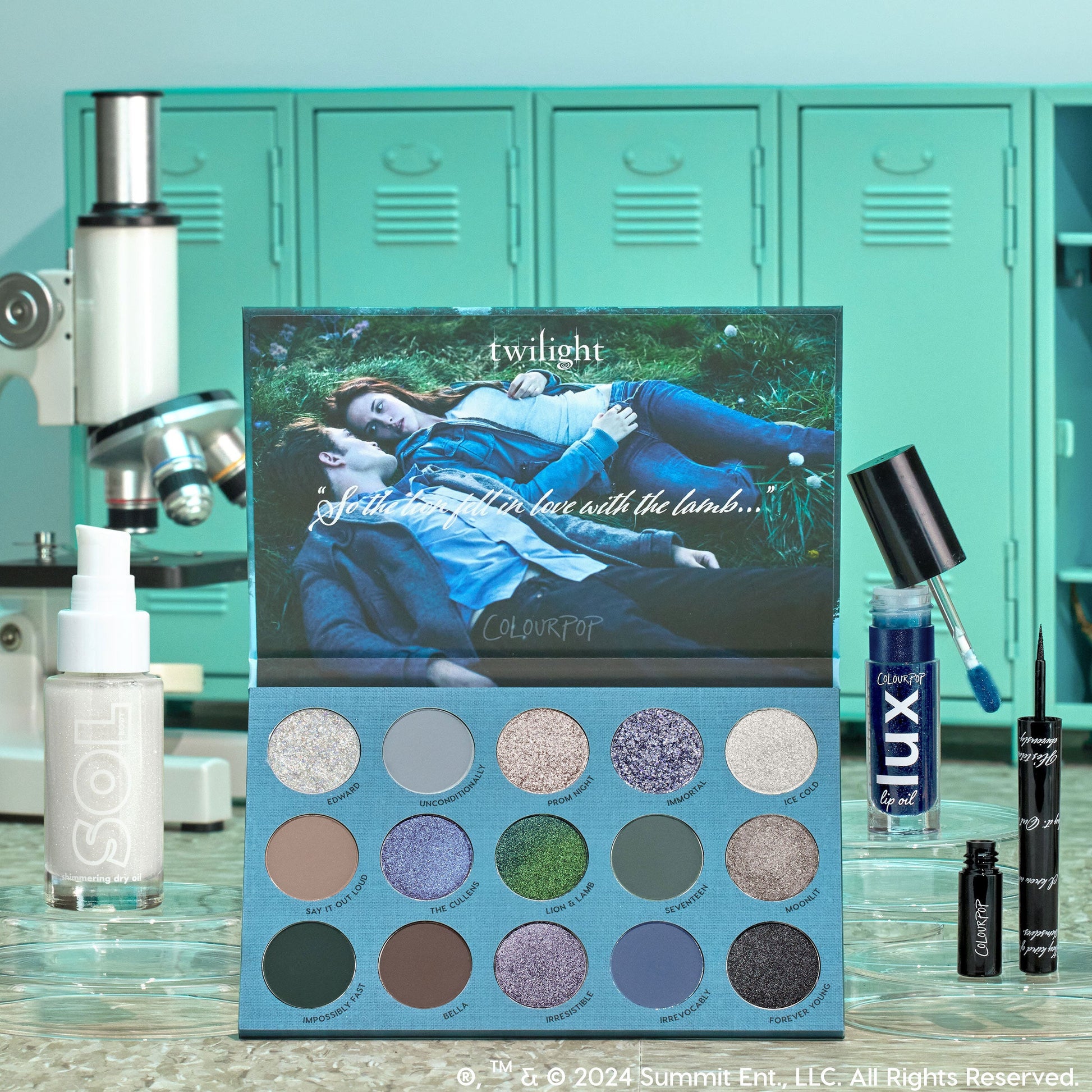 Shadow Palette, Body, Eyeliner & Lip Set