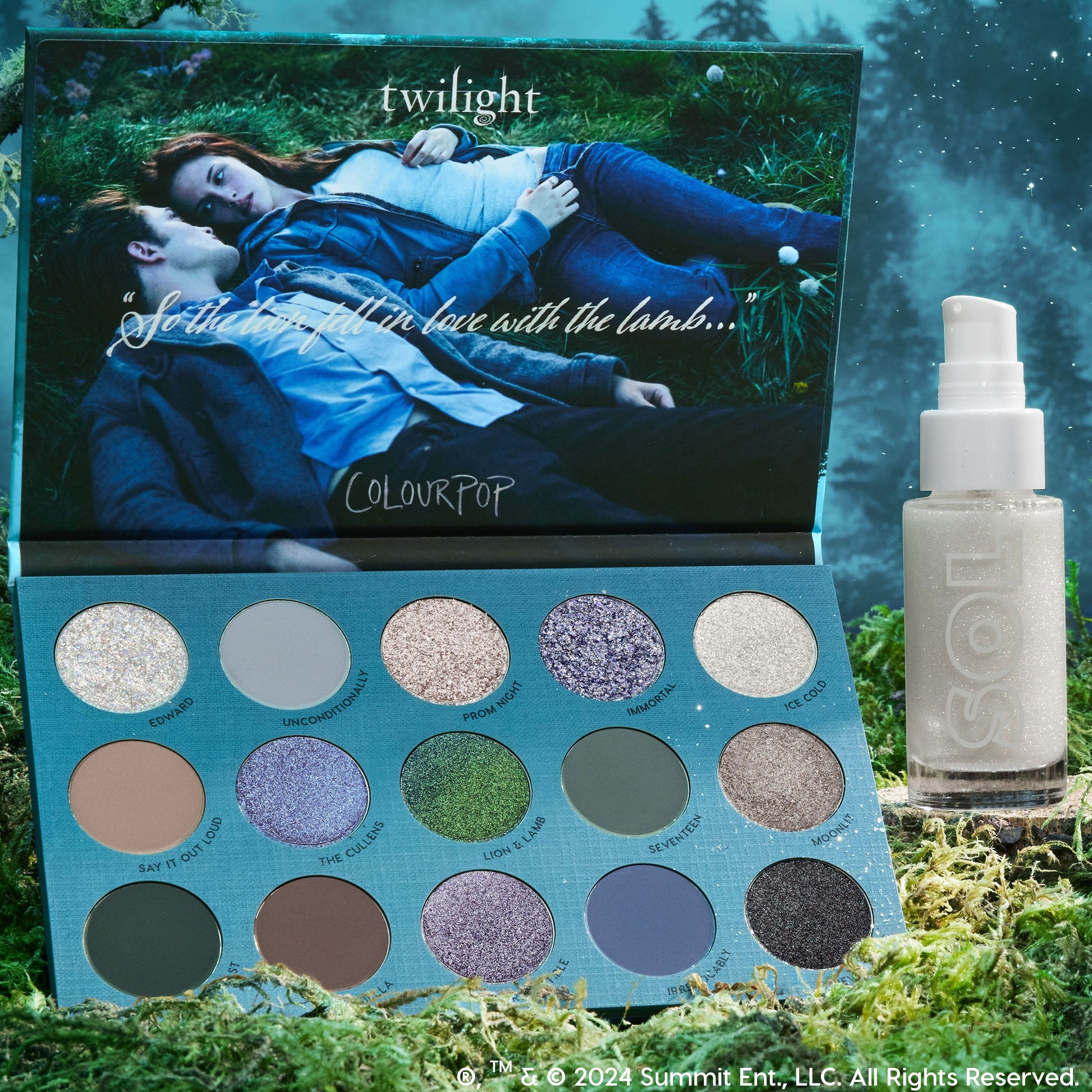 Shadow Palette & SOL Shimmering Dry Oil Set