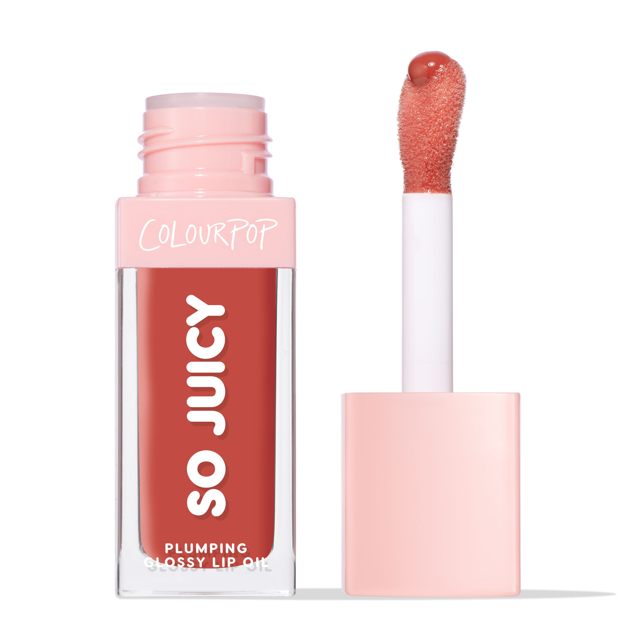 SoJuicyLipOil-SoSassy-Cap-Off <strong class=aaaaa>So Sassy</strong><br/><span class=bbbbb>So Juicy Plumping Glossy Lip Oil</span><br/><b class=ccccc>Lip Oil with Peptides</b> - Image 1